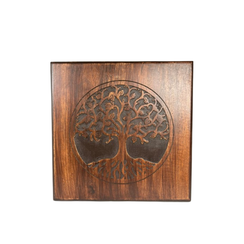 Tabouret en bois 23 × 30 cm (L × H)